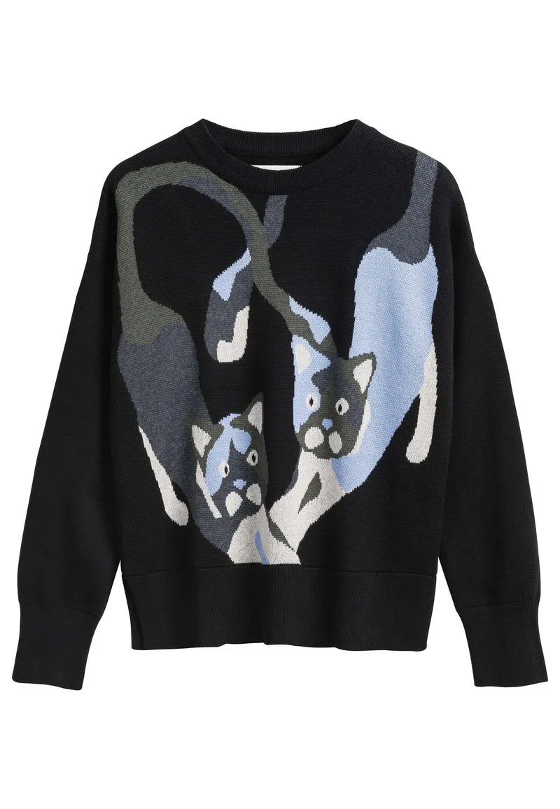Jacquard Strickpullover Style FAIZA