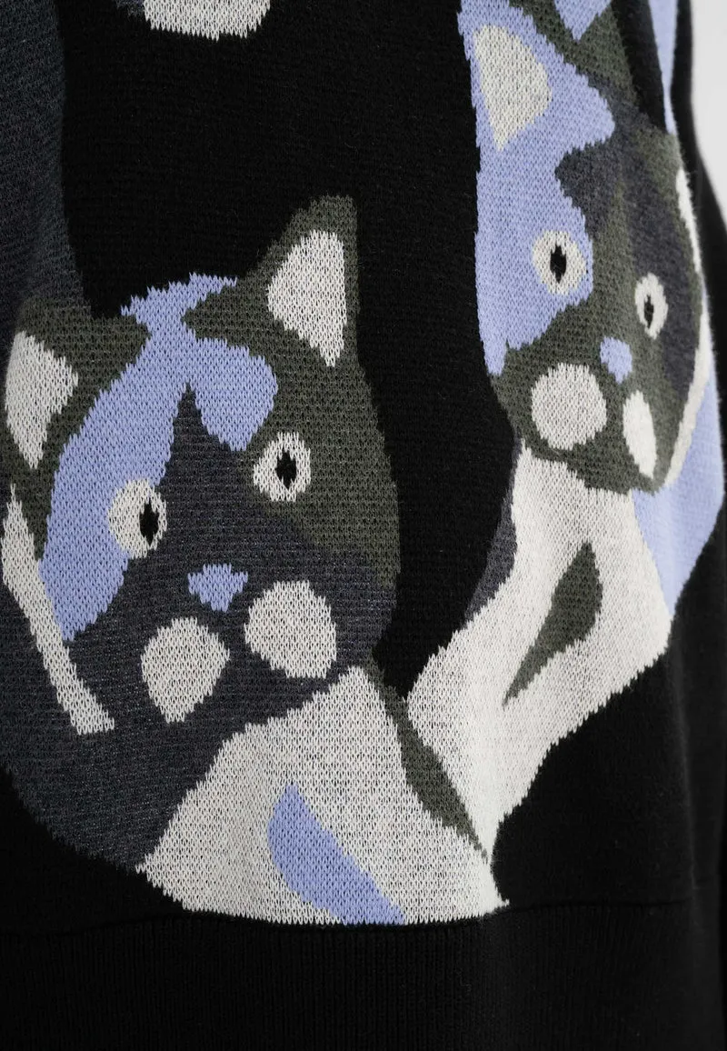 Jacquard Strickpullover Style FAIZA