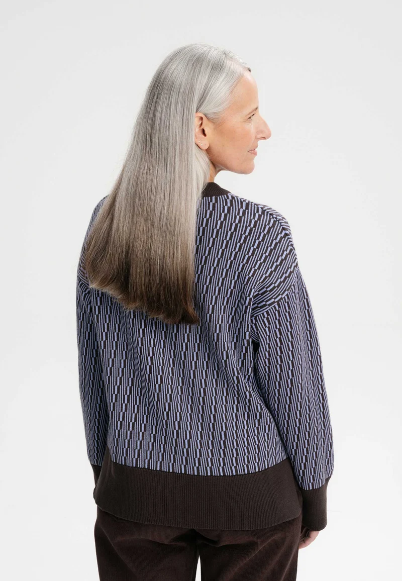 Jacquard Strickpullover Style FAIZA