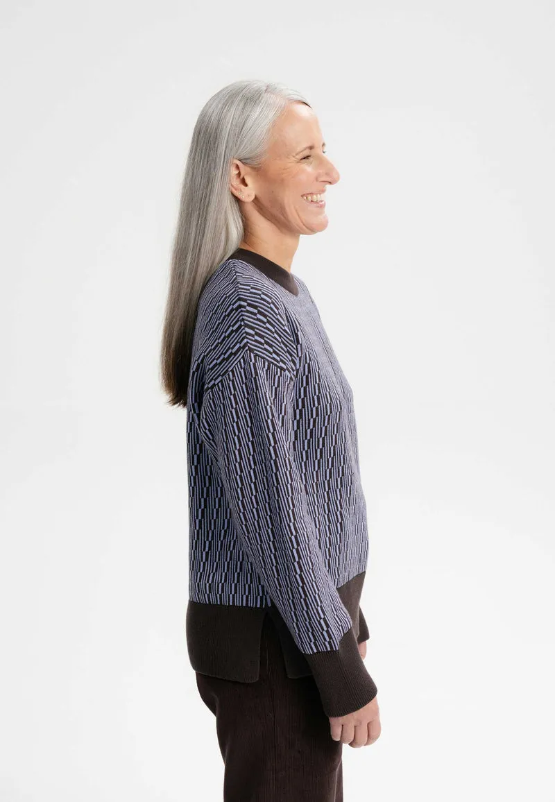 Jacquard Strickpullover Style FAIZA