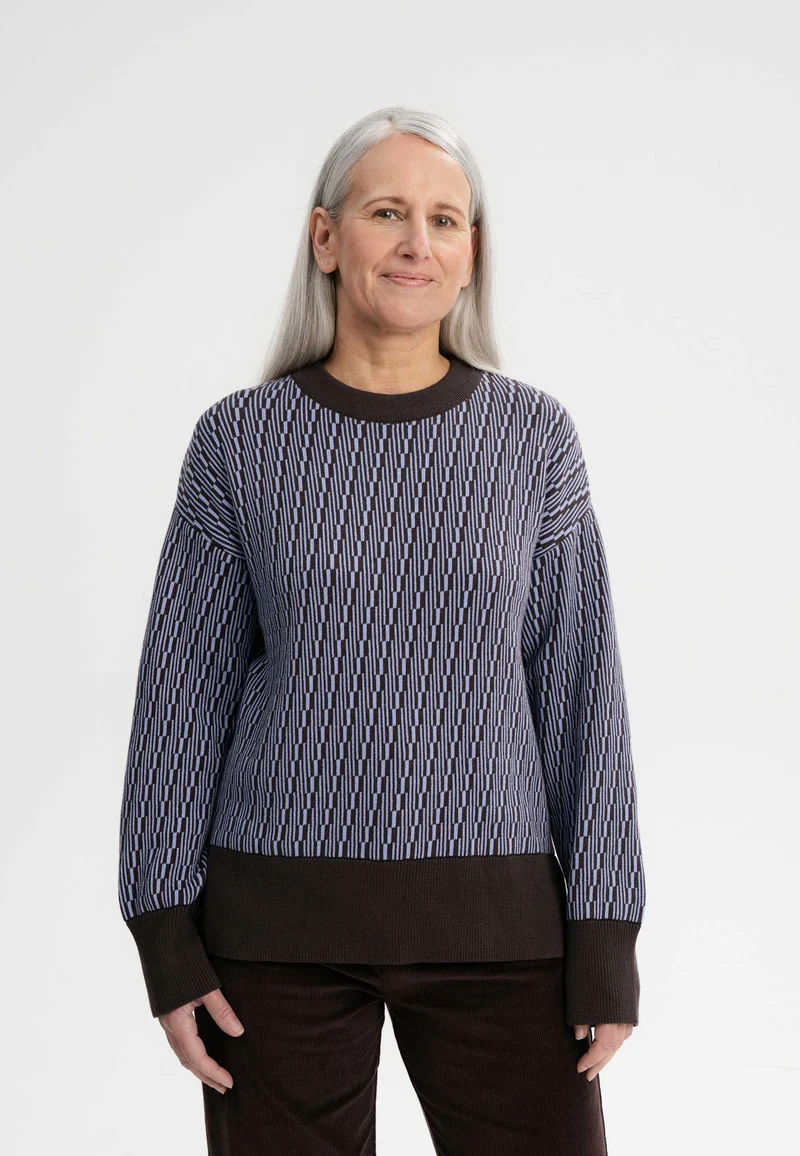 Jacquard Strickpullover Style FAIZA