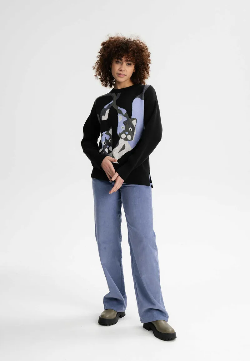 Jacquard Strickpullover Style FAIZA