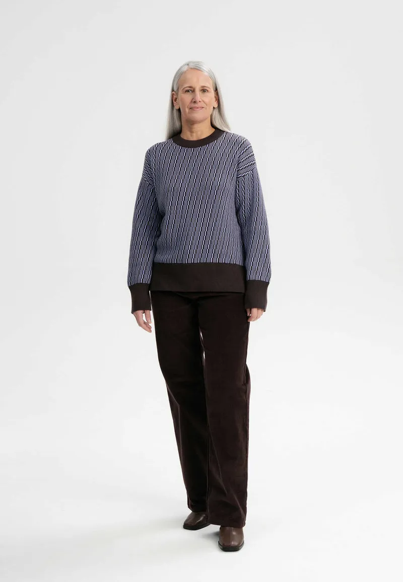 Jacquard Strickpullover Style FAIZA