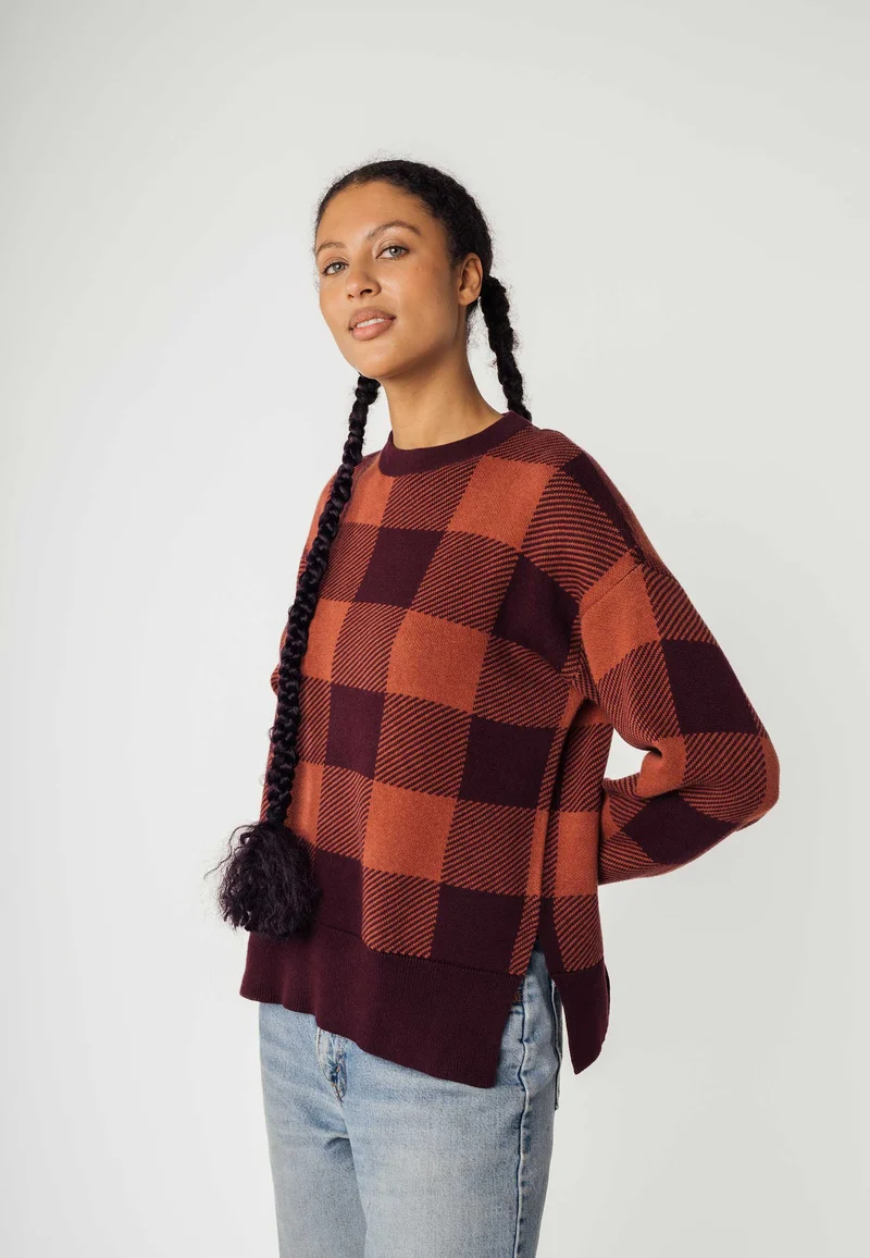 Jacquard Strickpullover Style FAIZA