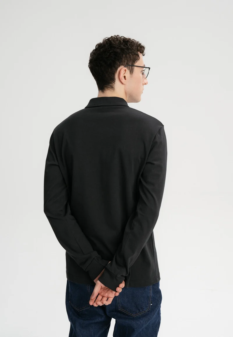 Langarm Polo Shirt Style DIVIT