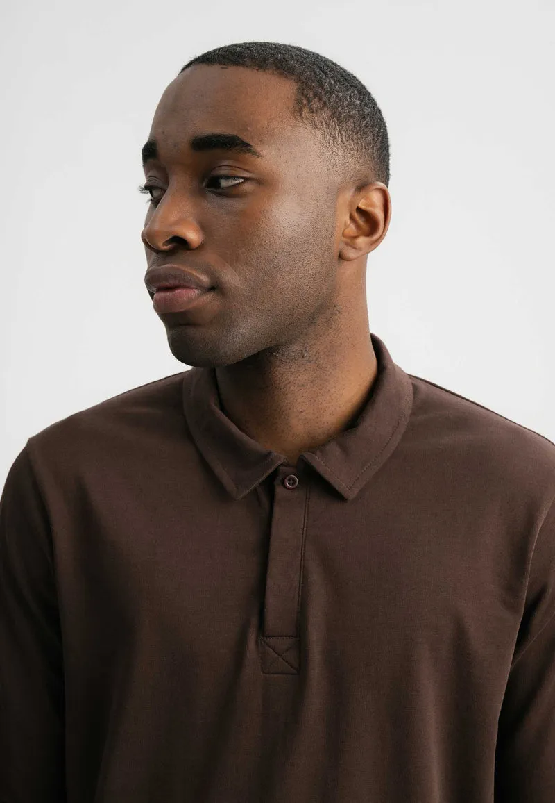 Langarm Polo Shirt Style DIVIT