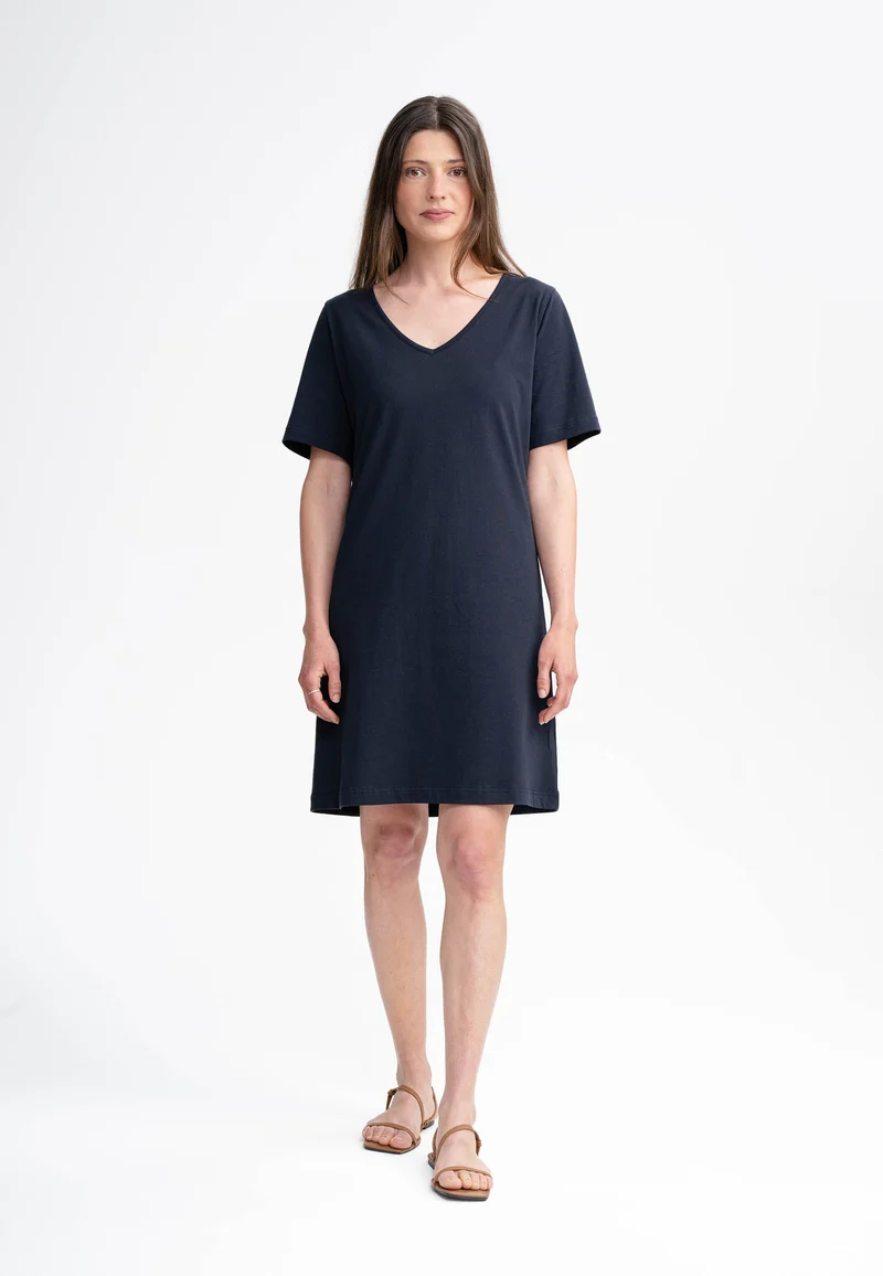 V-Neck Kleid Style JANITRA