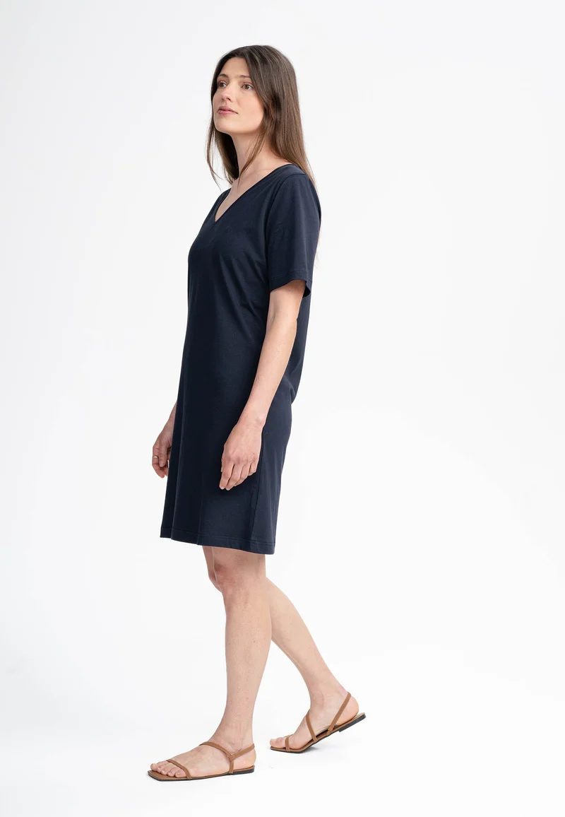 V-Neck Kleid Style JANITRA