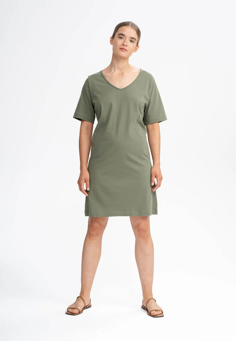 V-Neck Kleid Style JANITRA