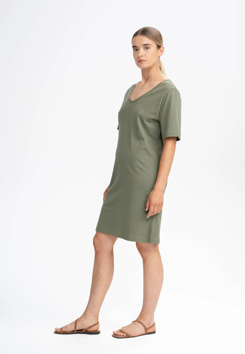 V-Neck Kleid Style JANITRA