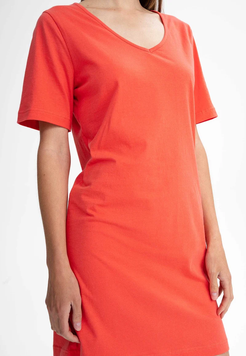 V-Neck Kleid Style JANITRA