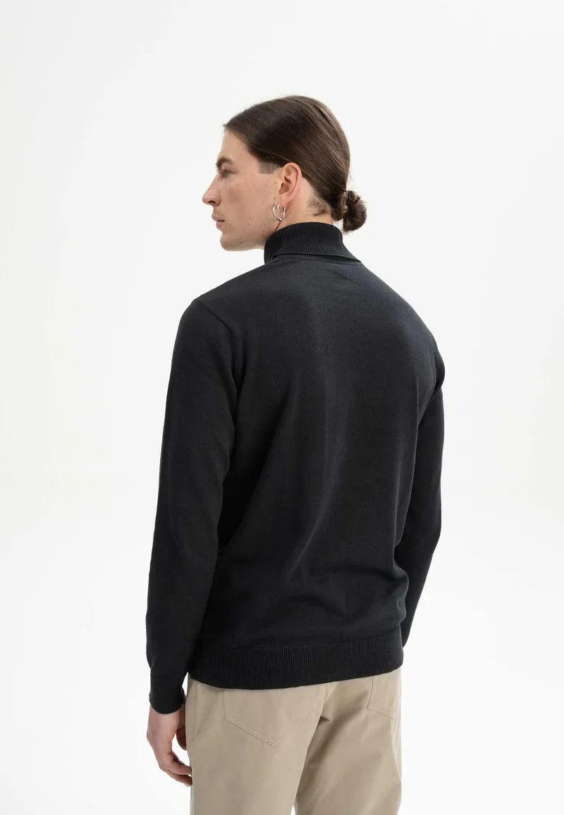 Feinstrick Rollkragenpullover Style KANJA