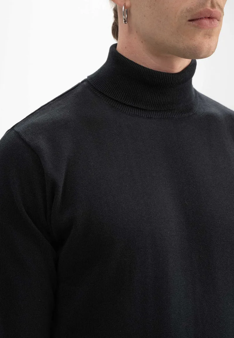 Feinstrick Rollkragenpullover Style KANJA