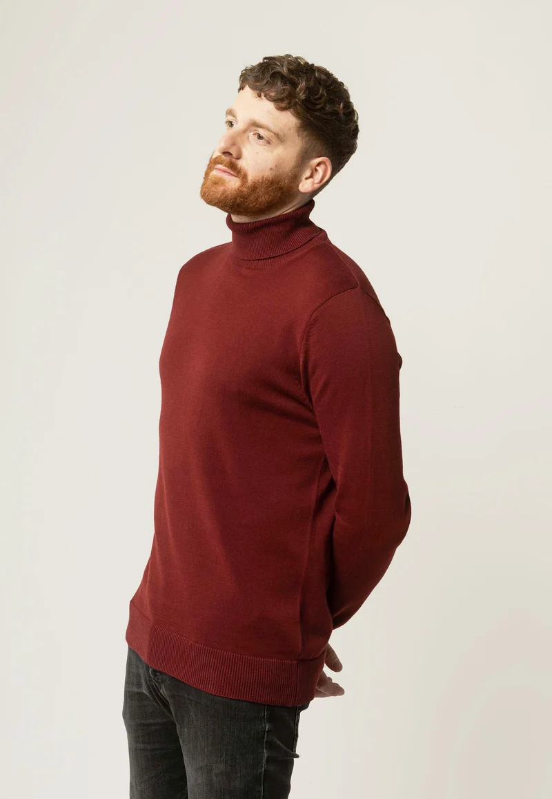Feinstrick Rollkragenpullover Style KANJA
