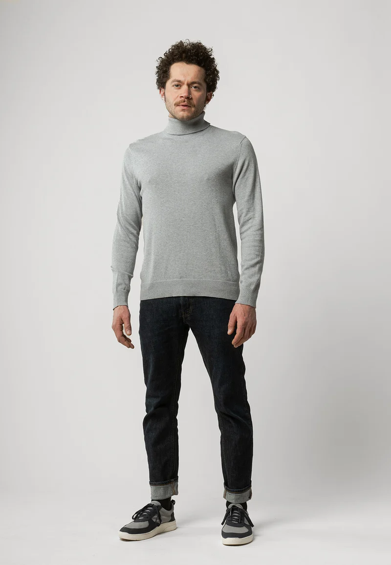 Feinstrick Rollkragenpullover Style KANJA