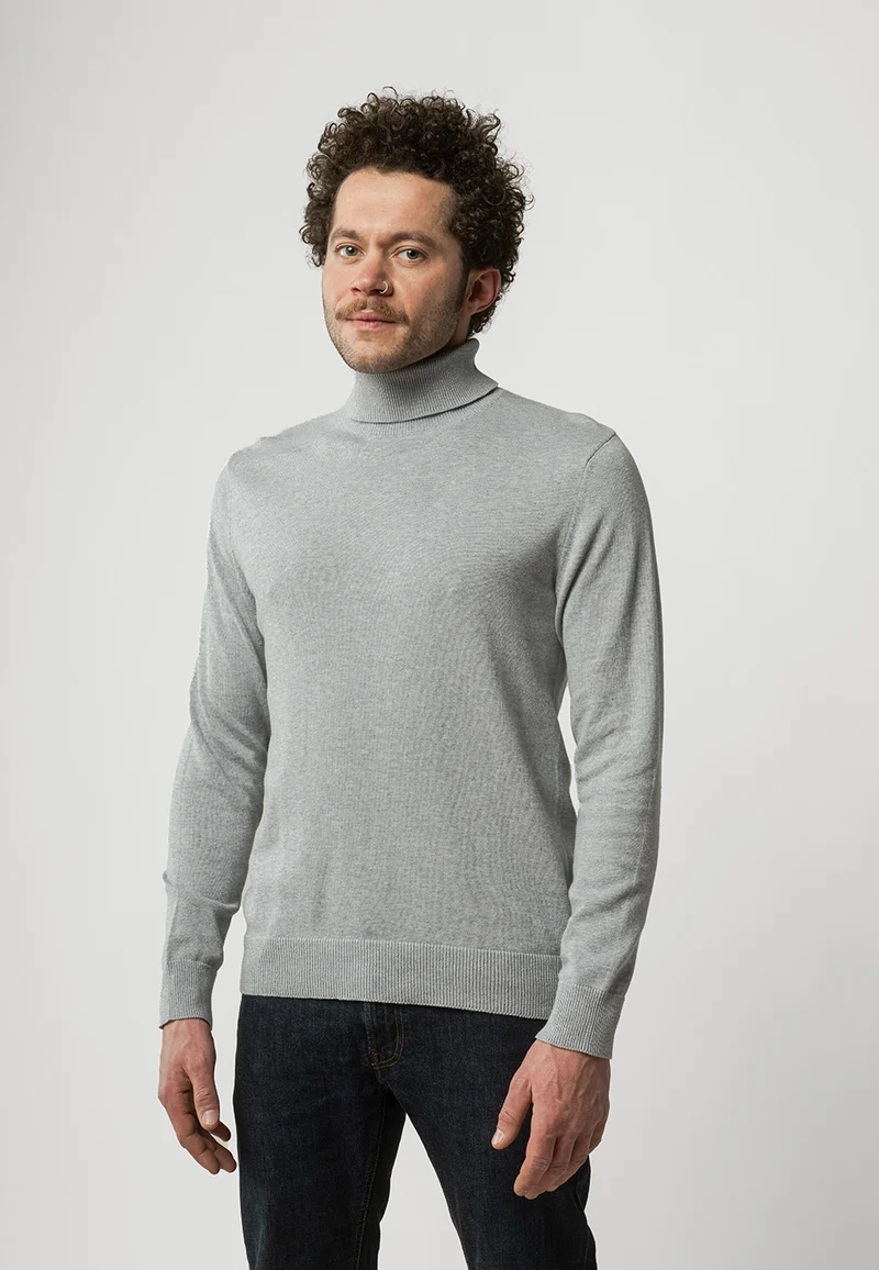 Feinstrick Rollkragenpullover Style KANJA