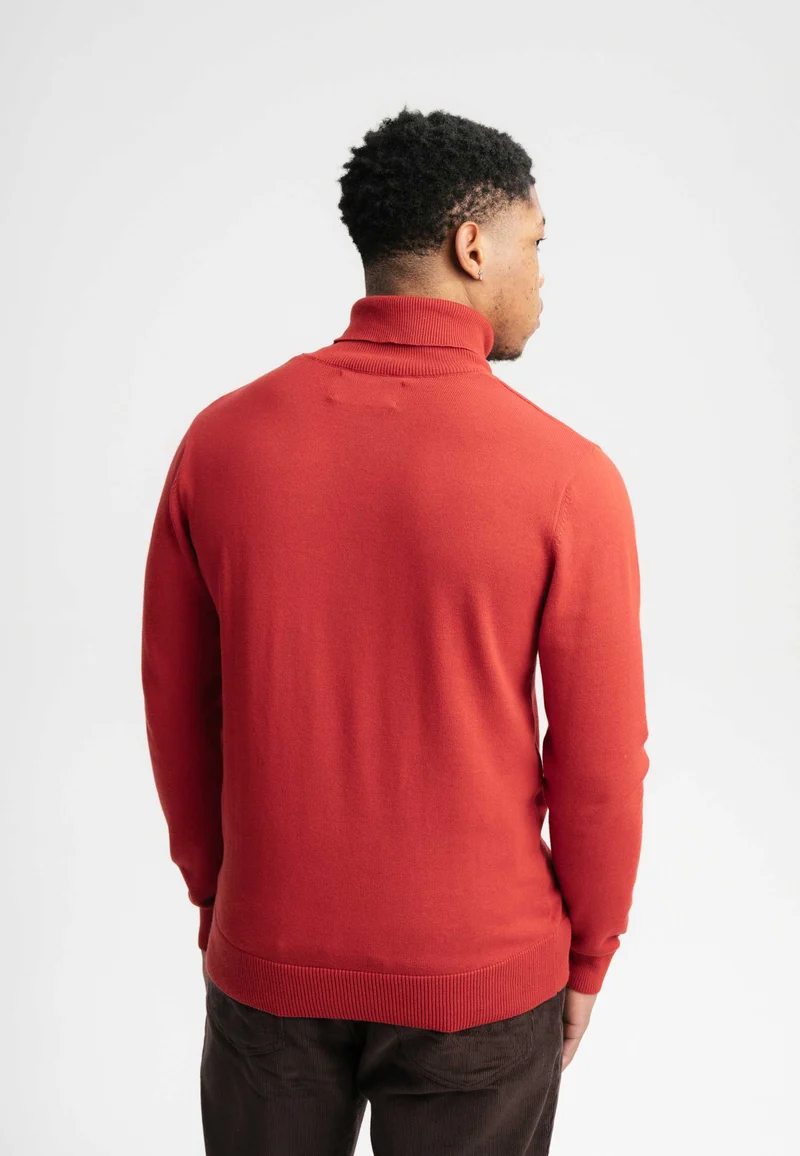 Feinstrick Rollkragenpullover Style KANJA