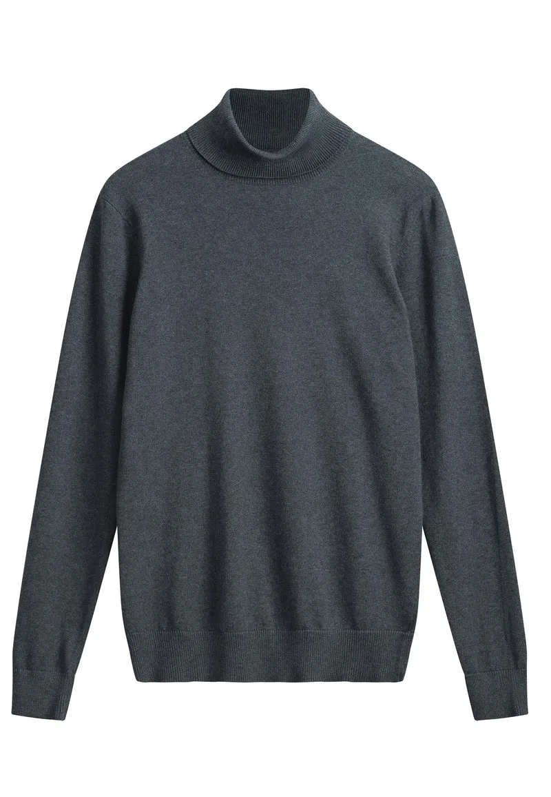 Feinstrick Rollkragenpullover Style KANJA