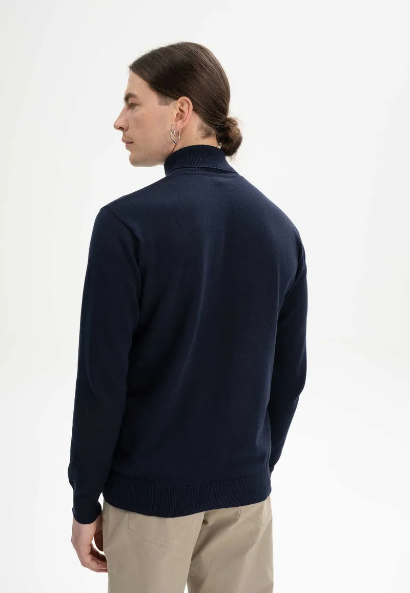 Feinstrick Rollkragenpullover Style KANJA