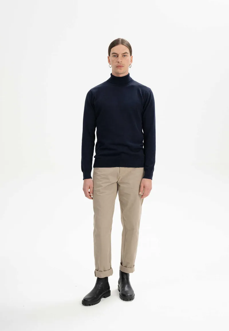 Feinstrick Rollkragenpullover Style KANJA