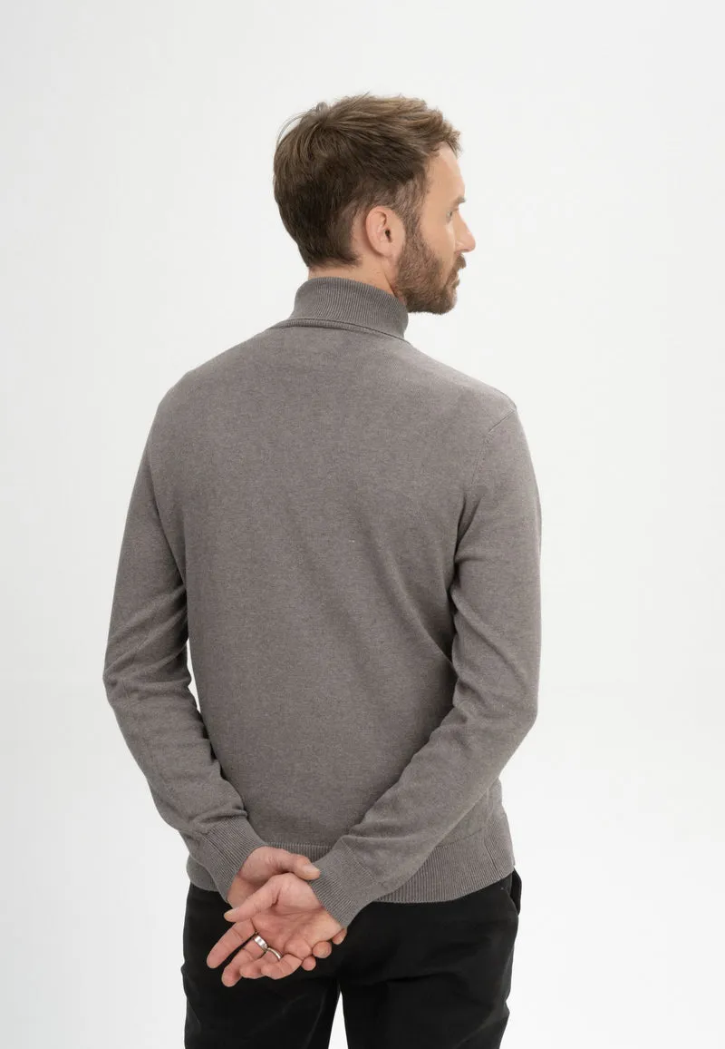 Feinstrick Rollkragenpullover Style KANJA