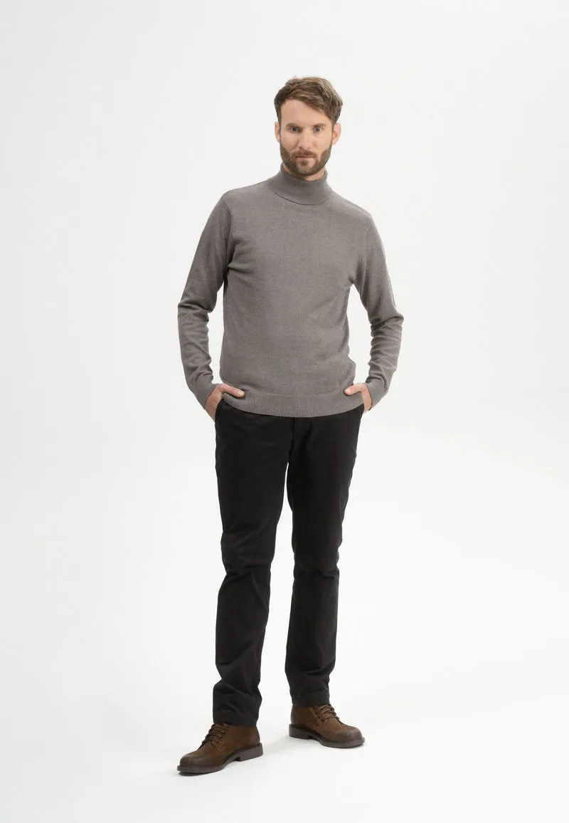 Feinstrick Rollkragenpullover Style KANJA