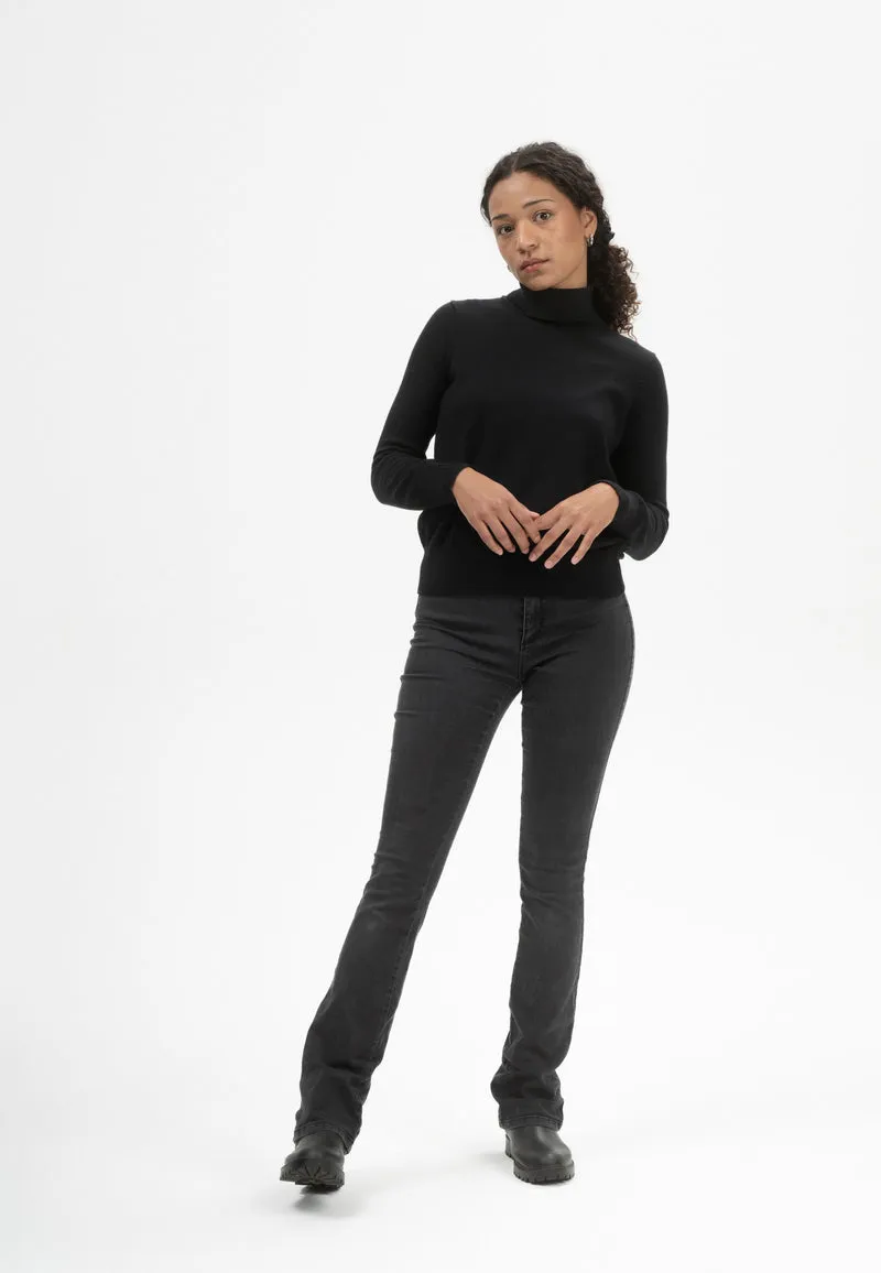 Feinstrick Rollkragenpullover Style MAYURA
