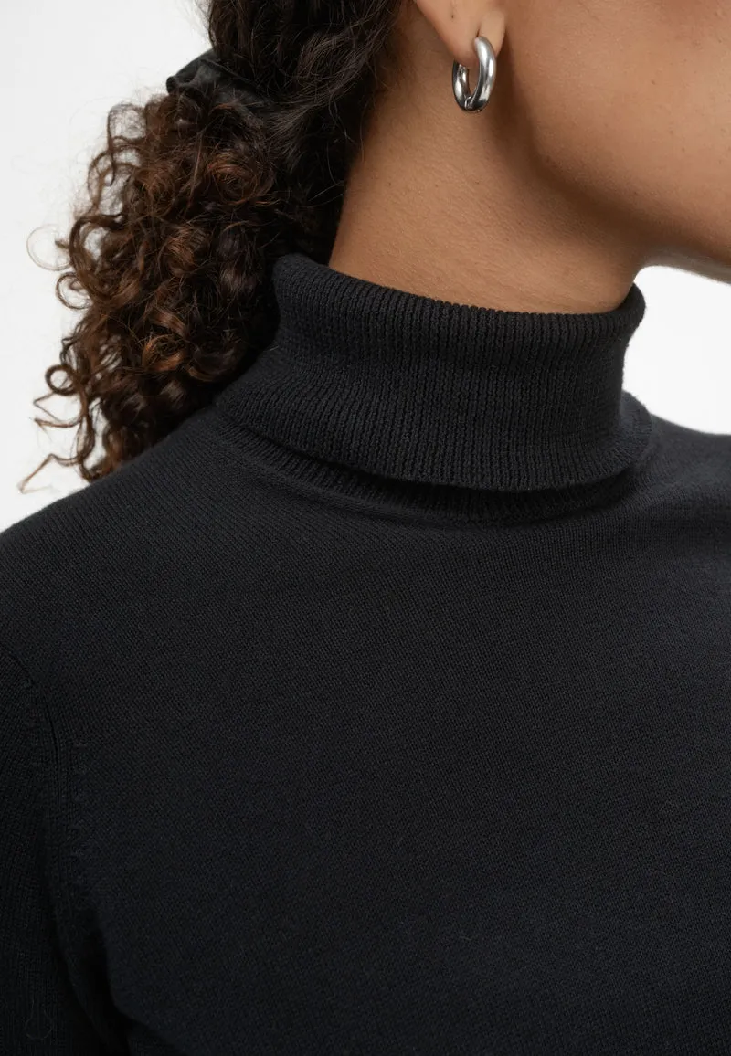 Feinstrick Rollkragenpullover Style MAYURA