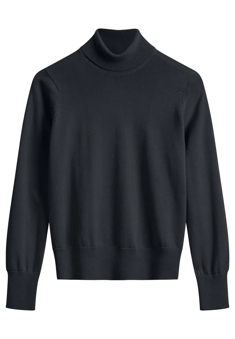 Feinstrick Rollkragenpullover Style MAYURA