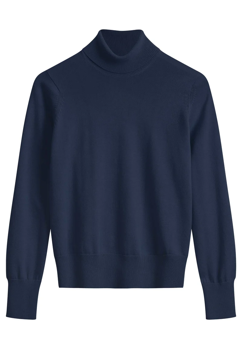 Feinstrick Rollkragenpullover Style MAYURA