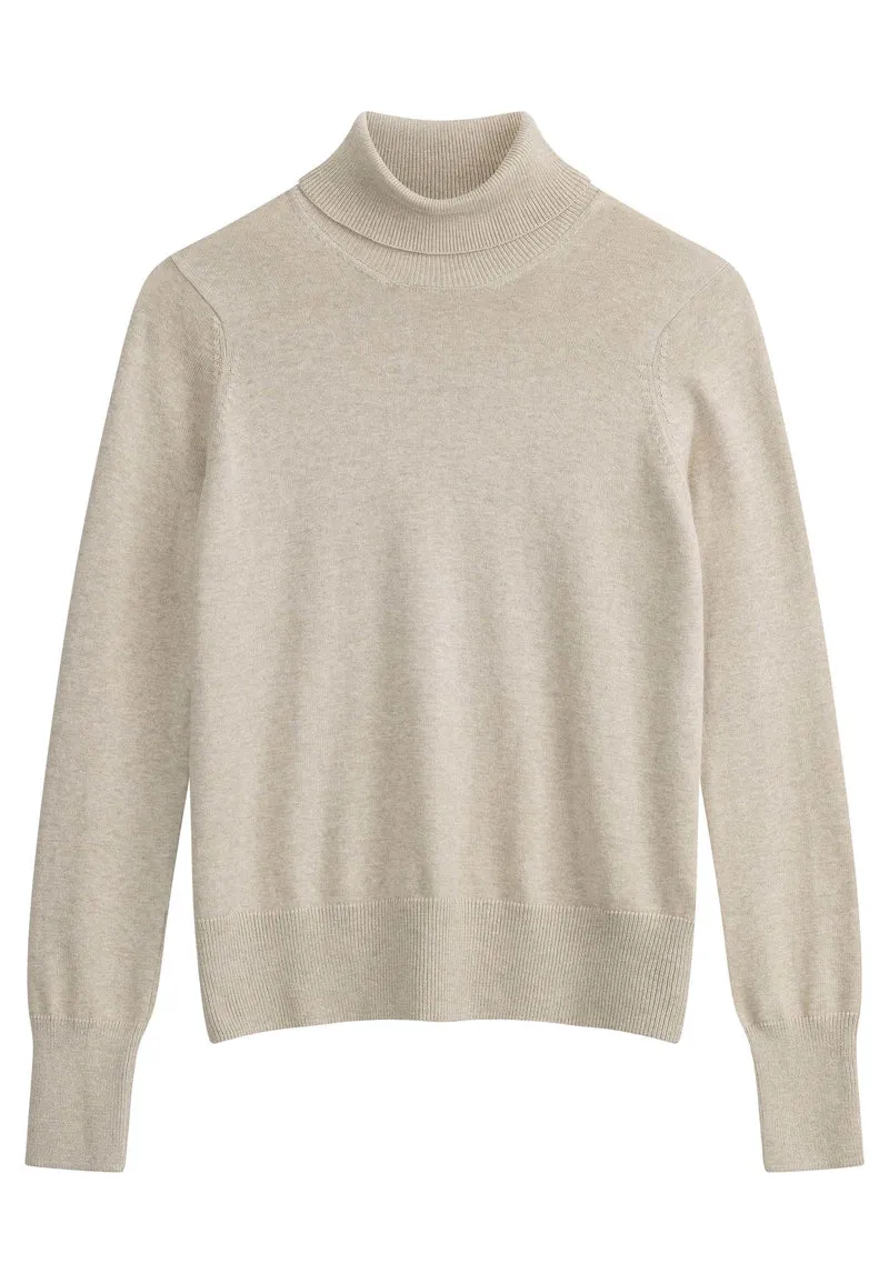Feinstrick Rollkragenpullover Style MAYURA