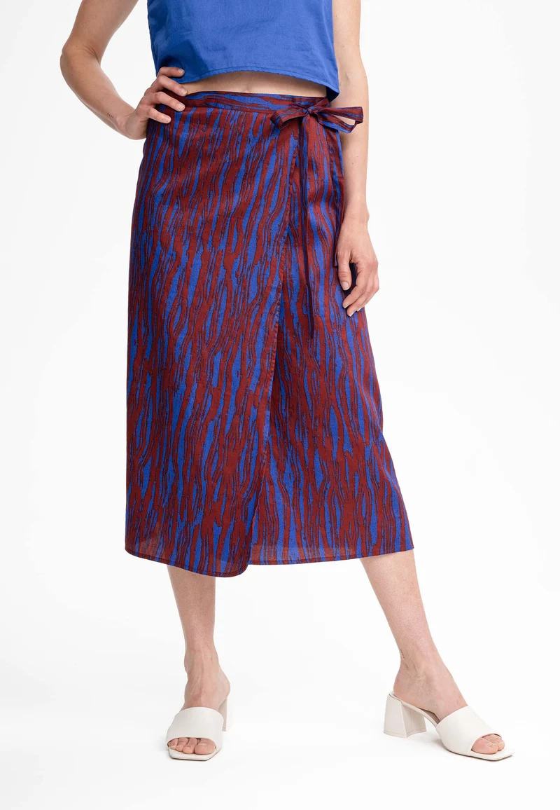 Midi Wickelrock Style RUCHIKA