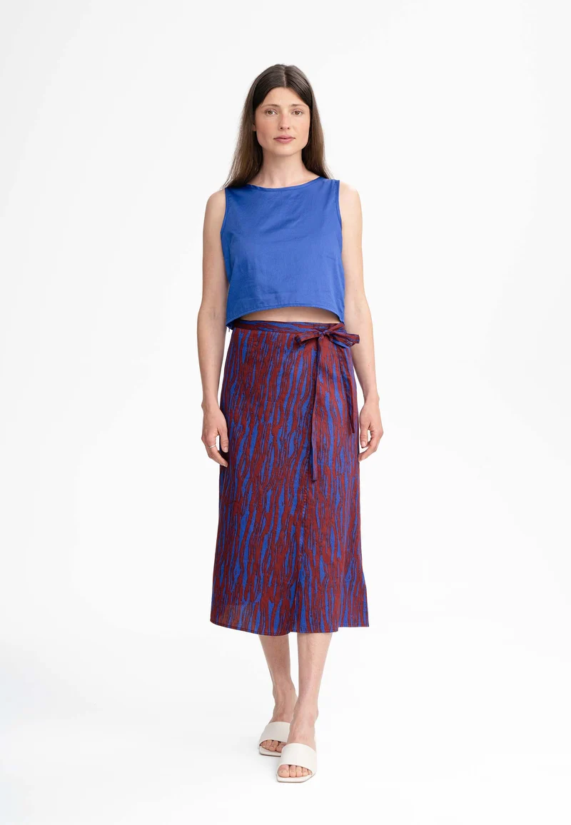 Midi Wickelrock Style RUCHIKA
