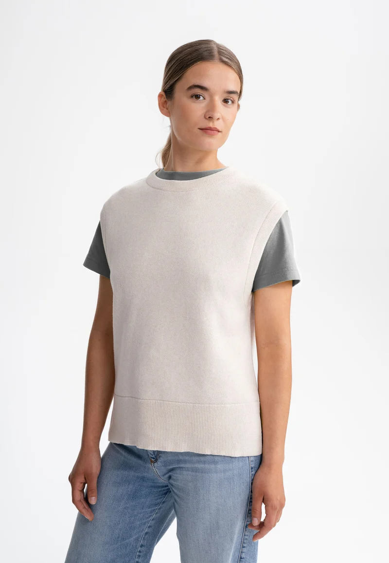 Jacquard Strick Pullunder Style JAMUNA
