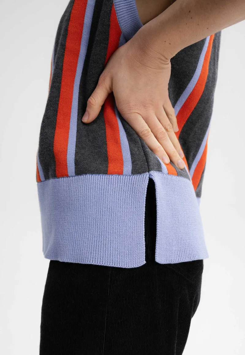 Jacquard Strick Pullunder Style JAMUNA