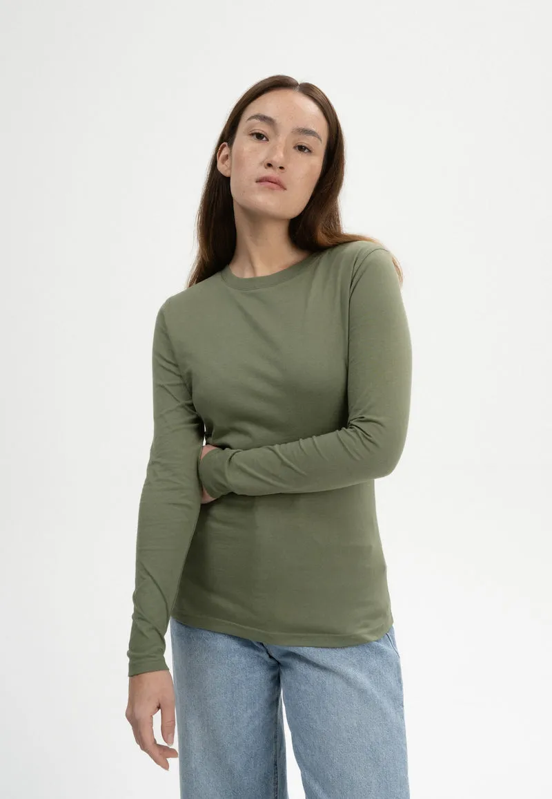 Basic Langarmshirt Style DHIVYA