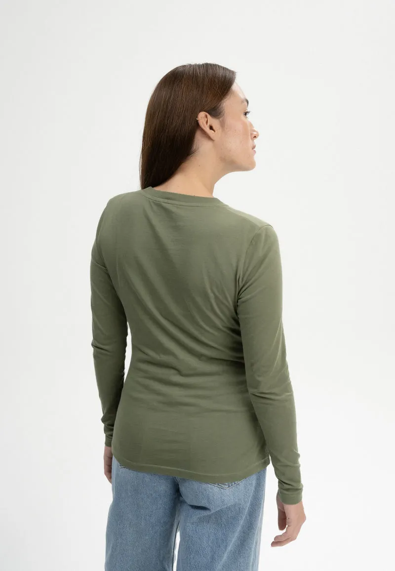 Basic Langarmshirt Style DHIVYA