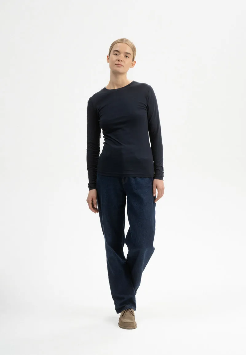 Basic Langarmshirt Style DHIVYA