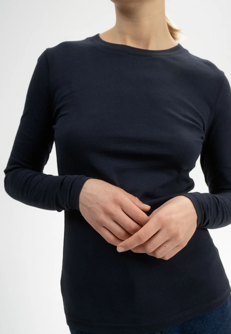 Basic Langarmshirt Style DHIVYA