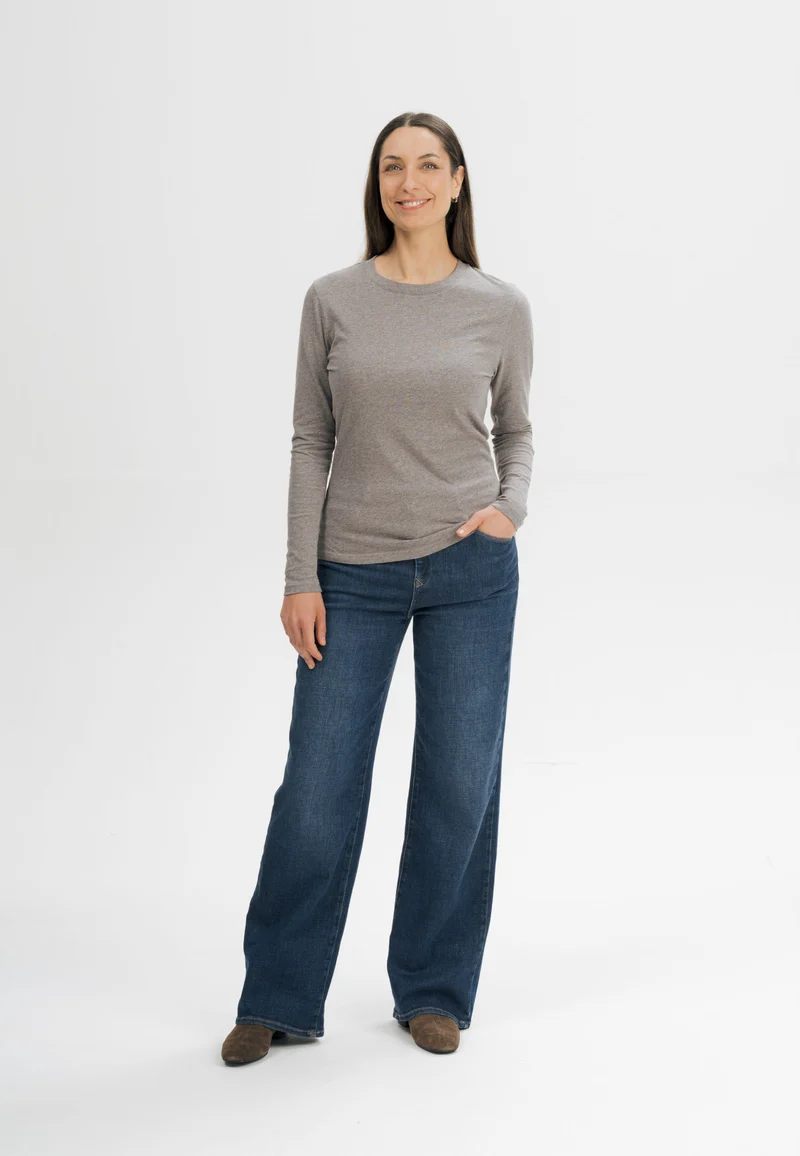 Basic Langarmshirt Style DHIVYA