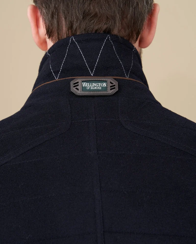 Austria in Navy – Herrenjacke im Sakkostyle aus Woll-Kaschmir