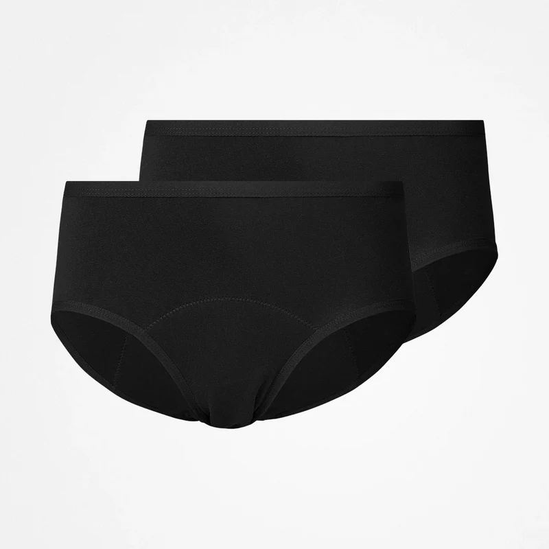 SNOCKS x femtis Period Panty - LENE Hipster | Schwarz