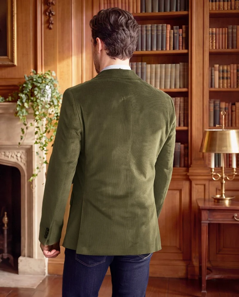 Herren Cord Sakko "London" in forrest