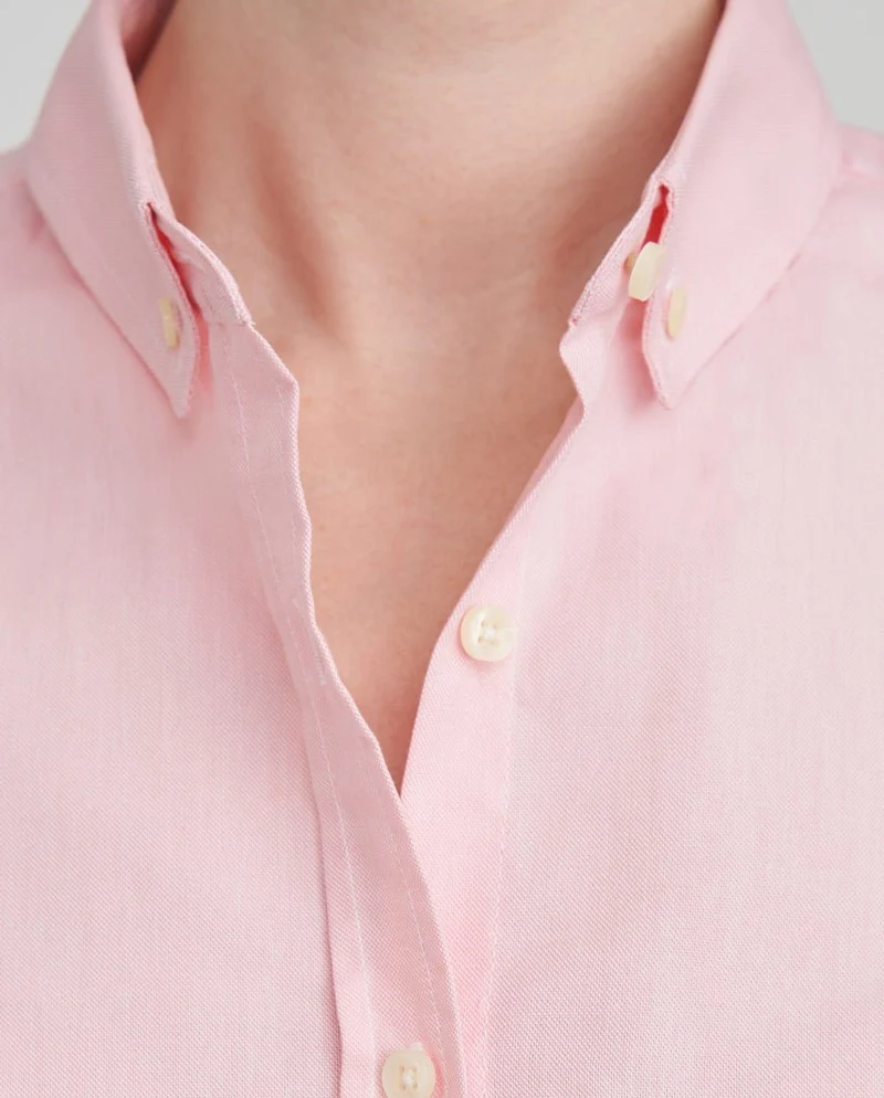 Button-Down-Damenbluse "Stella'' in rose