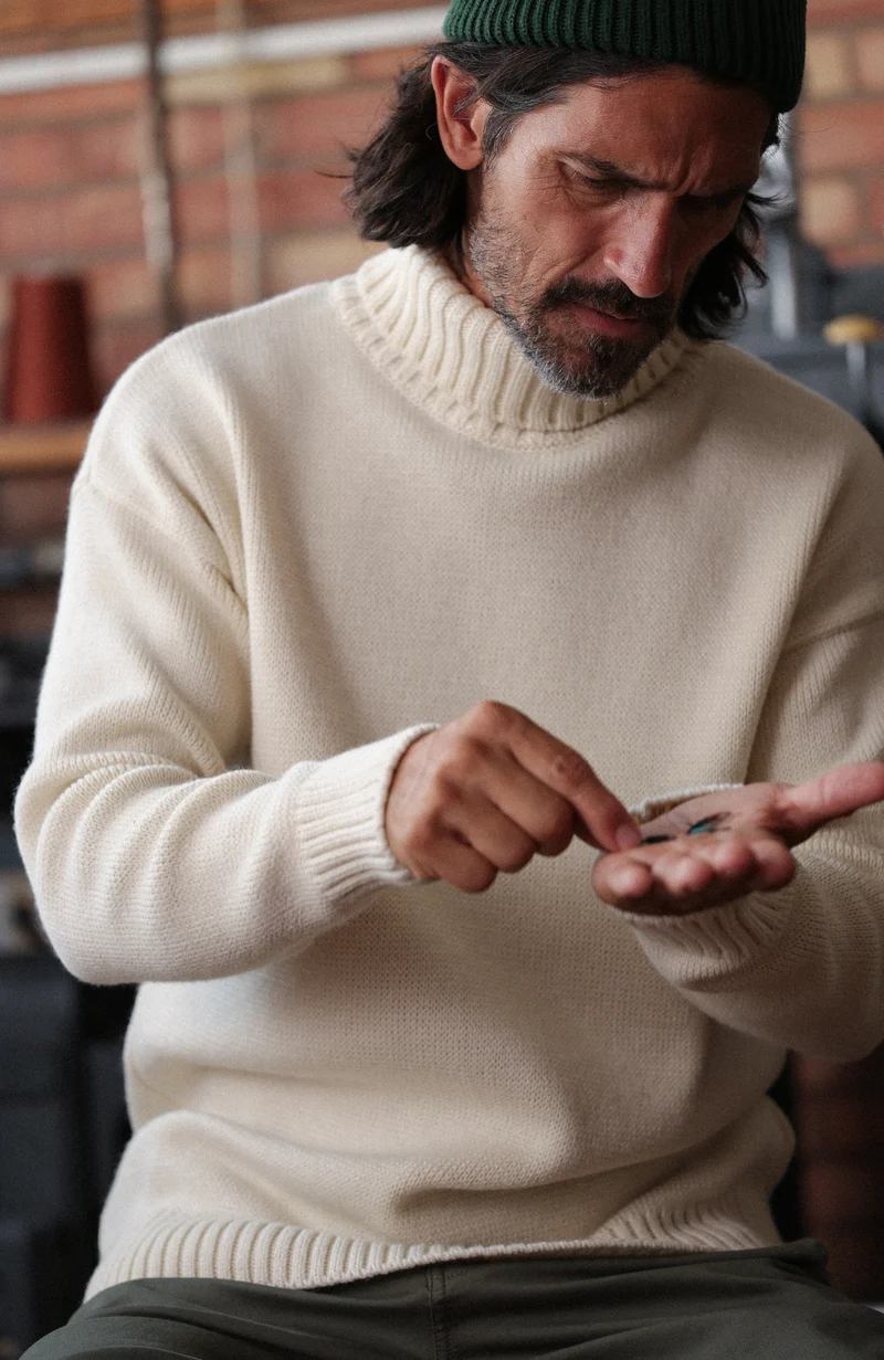 Der moderne Submariner – Rollkragenpullover aus Merinowolle
