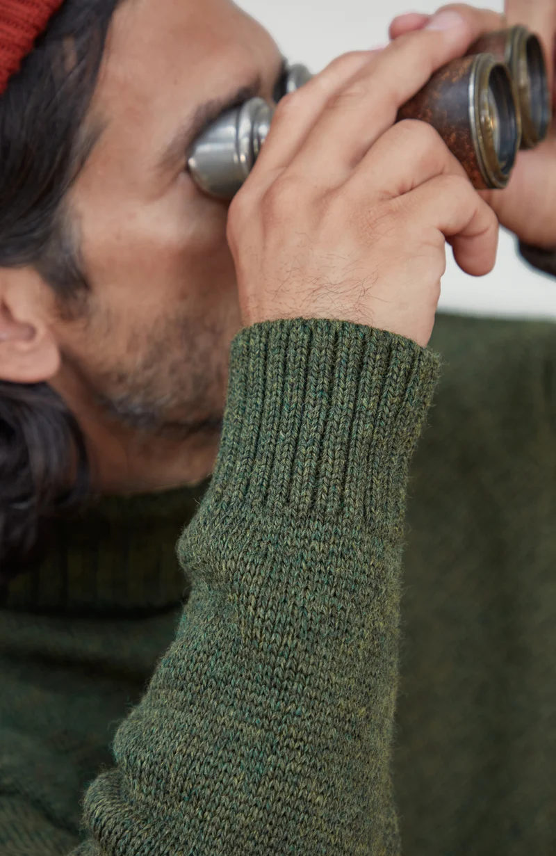 Der moderne Submariner – Rollkragenpullover aus Merinowolle