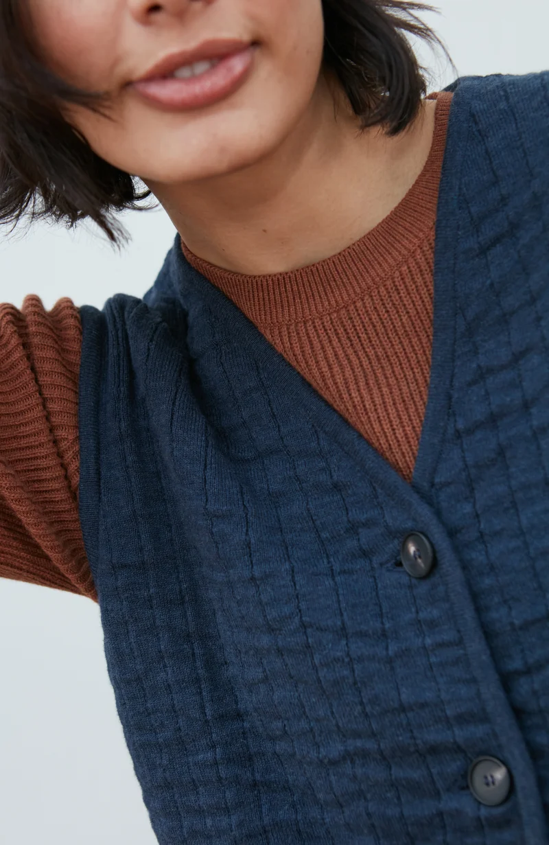 Womens Cotton Quilted Gilet