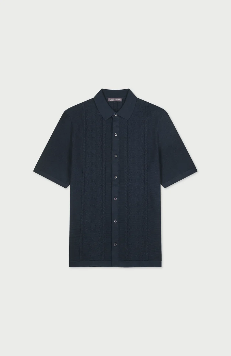 Mens Midweight Cotton Fishermans Shirt