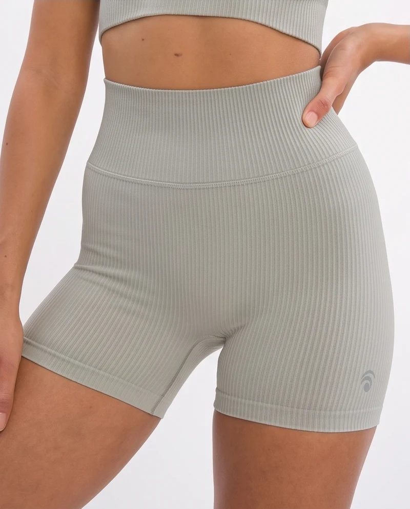 Maya Hotpant Set - Dove Grey