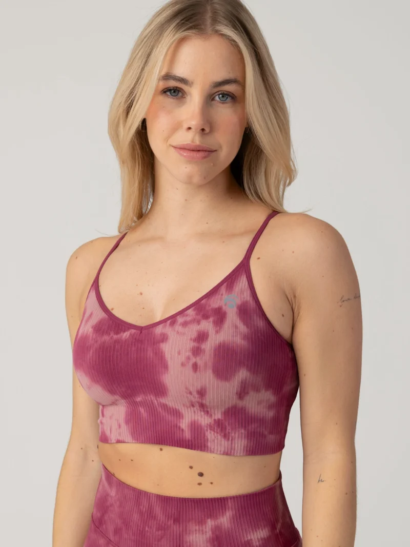 Maya Hotpant Set - Berry Bliss Tie Dye